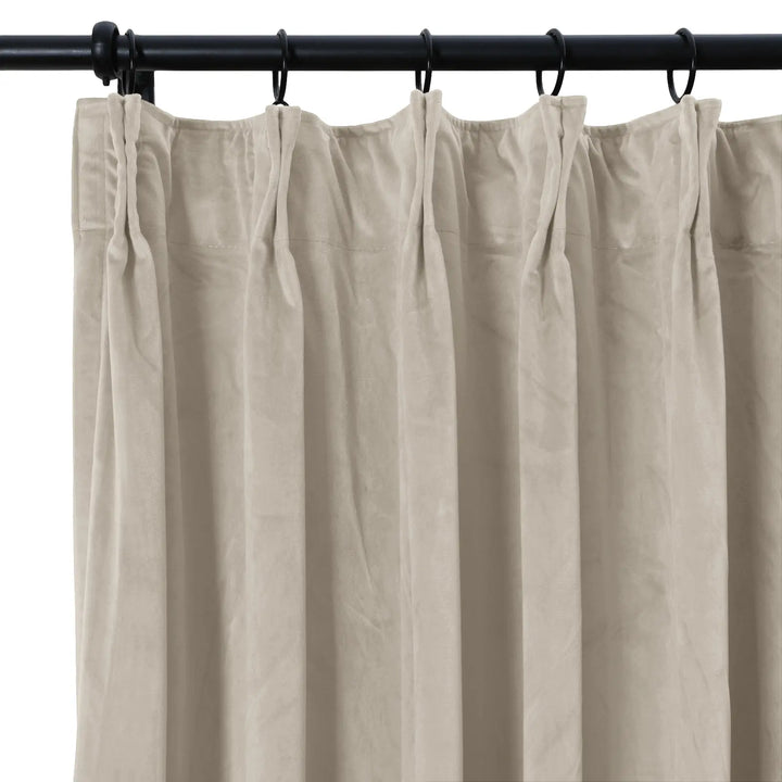 Leon Velvet Curtain Pinch Pleat