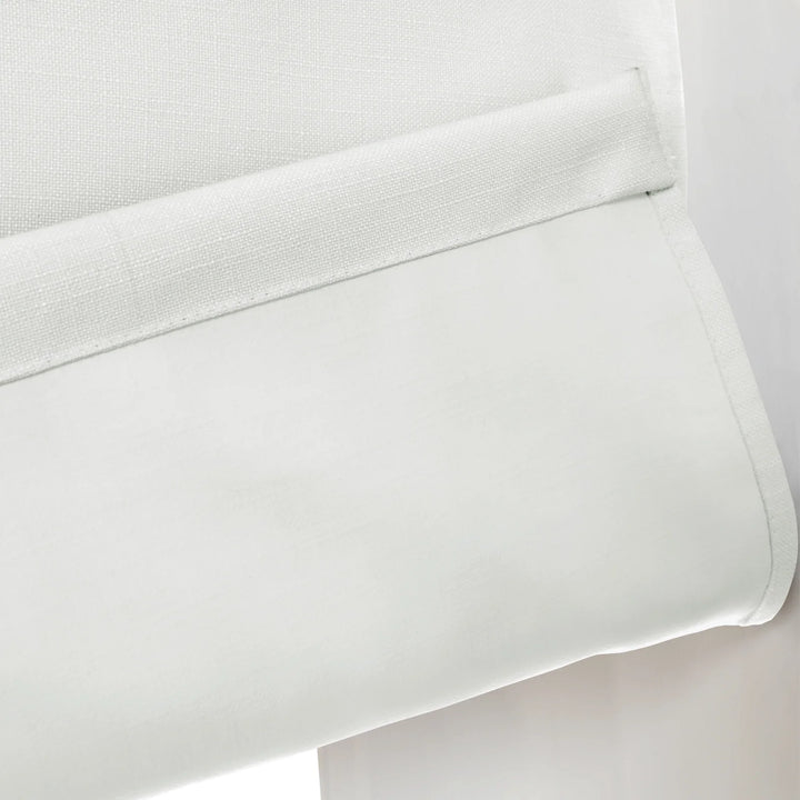 Nash Polyester Linen Blackout Roman Shade Cordless