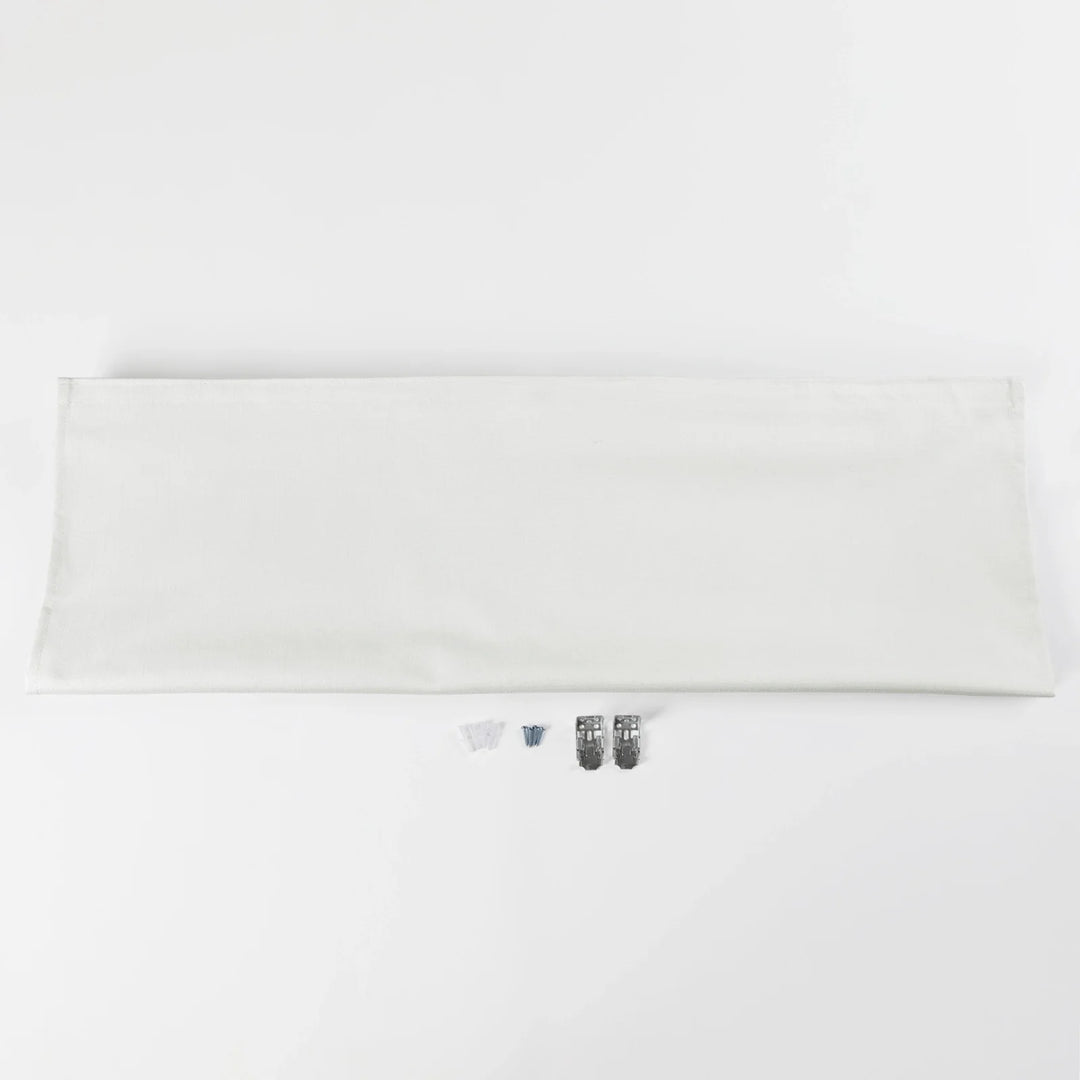 Nash Polyester Linen Blackout Roman Shade Cordless