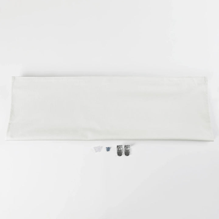 Nash Polyester Linen Blackout Roman Shade Cordless