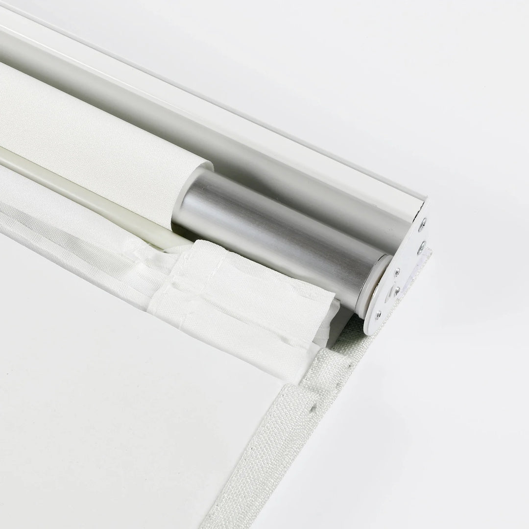 Nash Polyester Linen Blackout Roman Shade Cordless