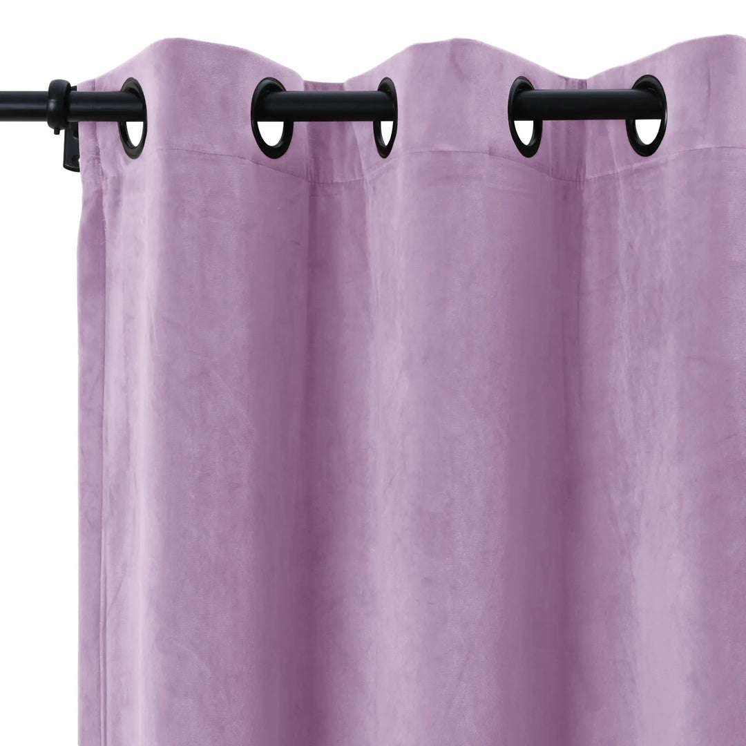 Leon Velvet Curtain Grommet