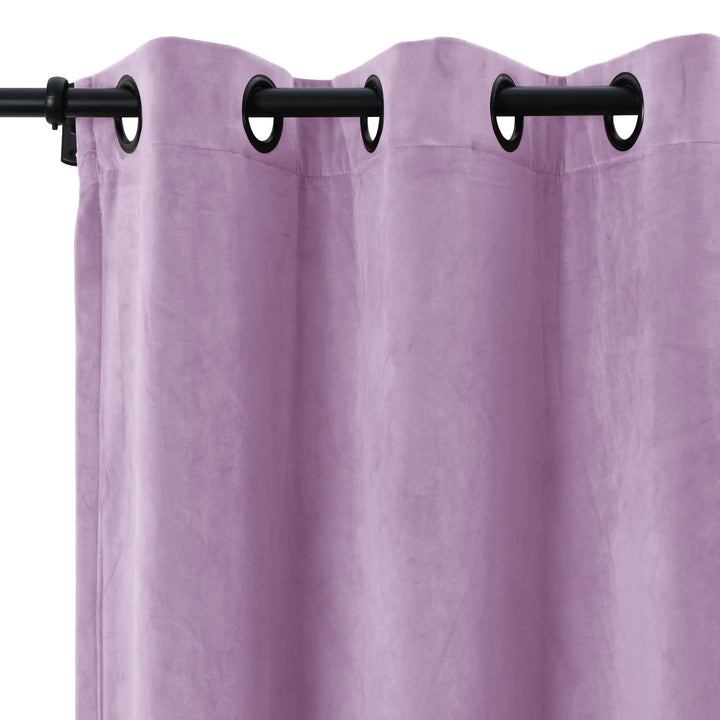 Leon Velvet Curtain Grommet