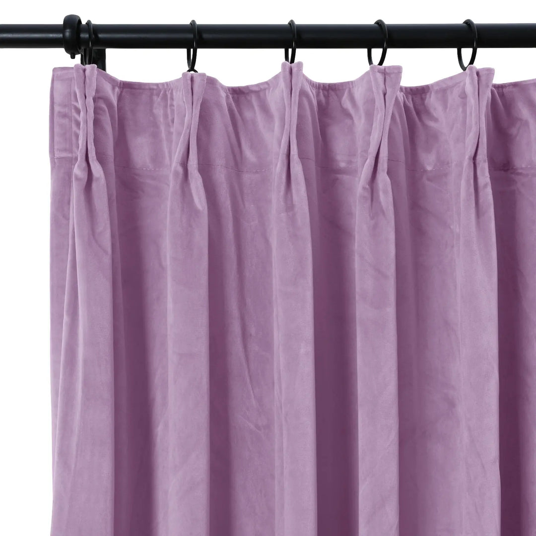 Leon Velvet Curtain Pinch Pleat