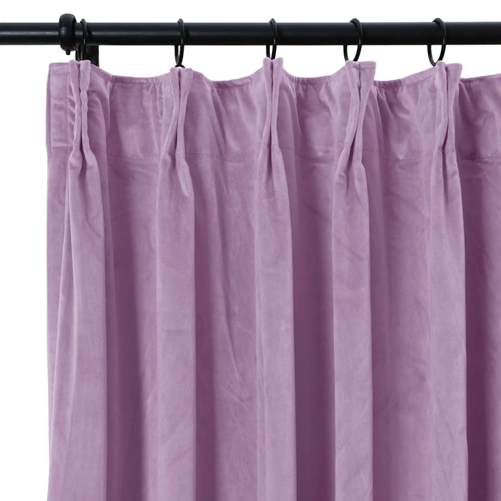 Leon Velvet Curtain Pinch Pleat