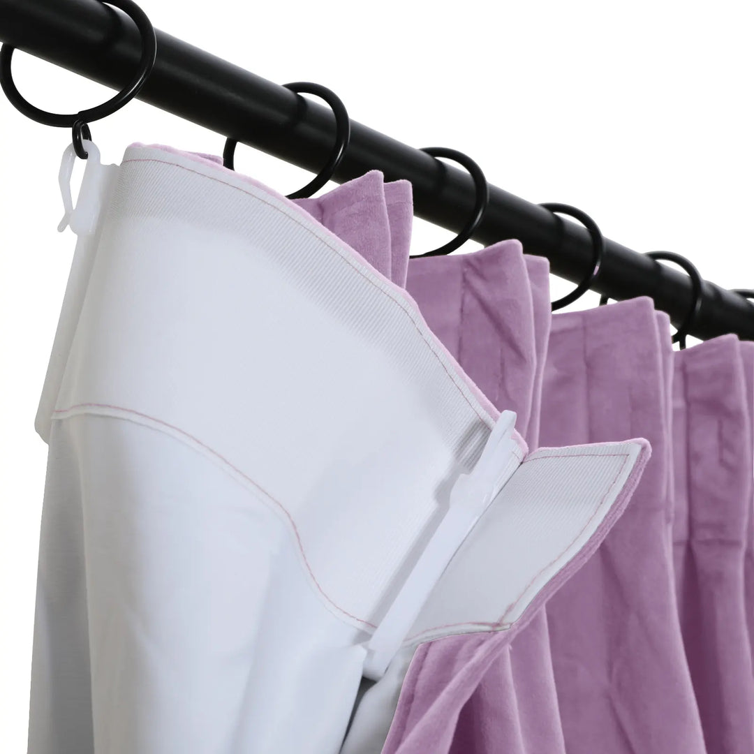 Leon Velvet Curtain Pinch Pleat