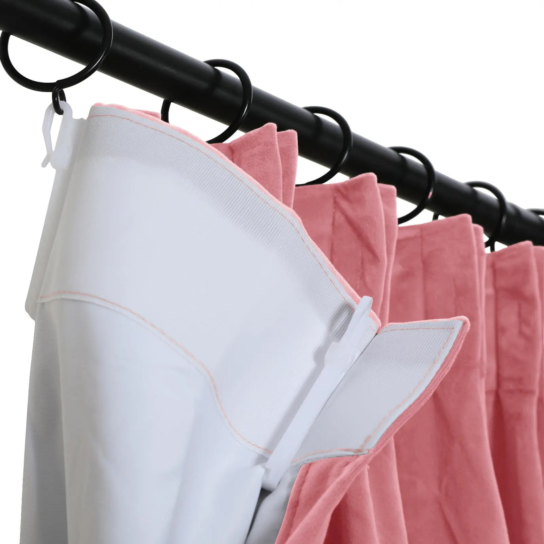 Leon Velvet Curtain Pinch Pleat