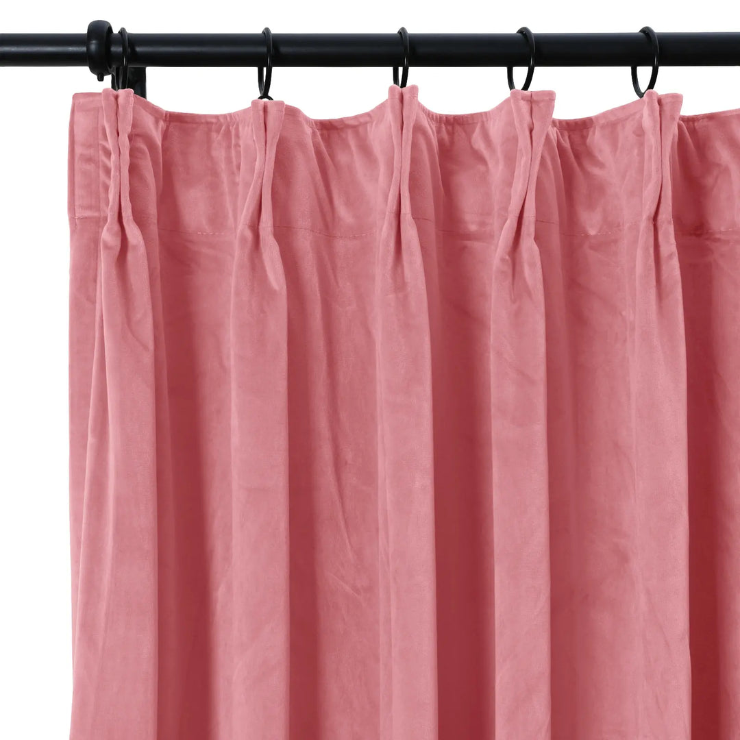 Leon Velvet Curtain Pinch Pleat