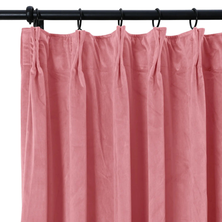 Leon Velvet Curtain Pinch Pleat
