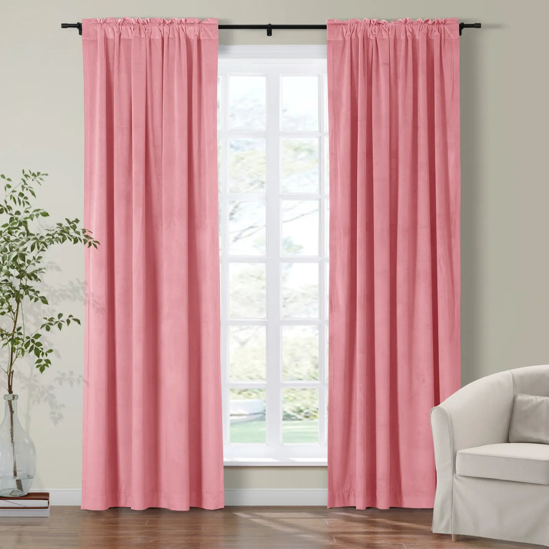 Leon Velvet Curtain 4-In-1