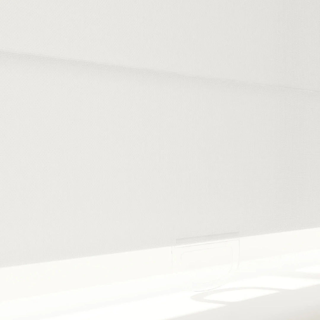 Darcy Cotton Cordless Top Down Bottom Up Roman Shade - Optic White - ChadMade