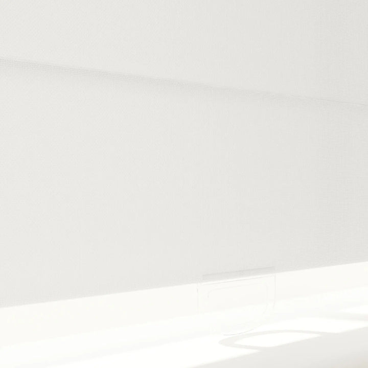 Darcy Cotton Cordless Top Down Bottom Up Roman Shade - Optic White - ChadMade