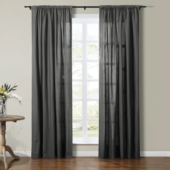 Darcy 100% Cotton Curtain 4-In-1