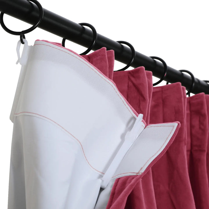 Leon Velvet Curtain Pinch Pleat