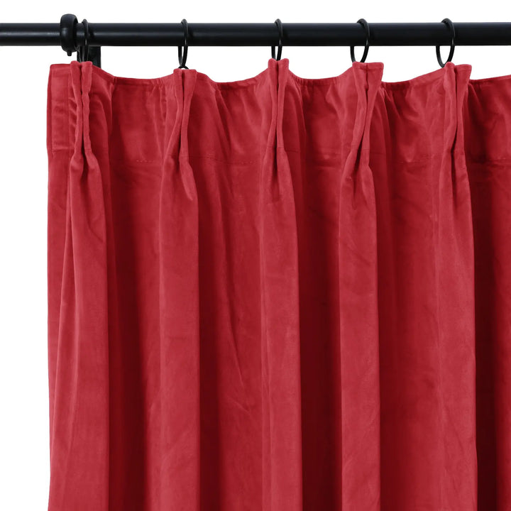 Leon Velvet Curtain Pinch Pleat