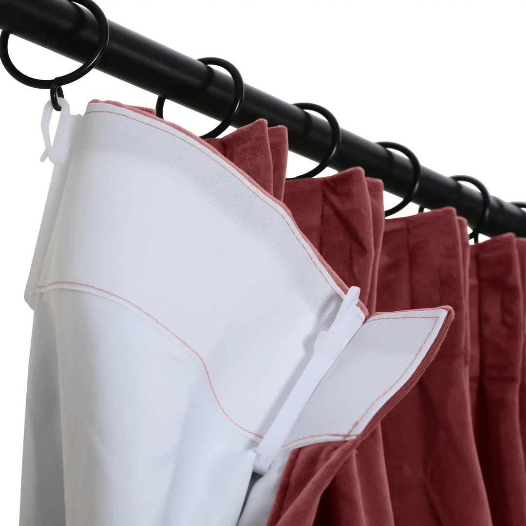 Leon Velvet Curtain Pinch Pleat
