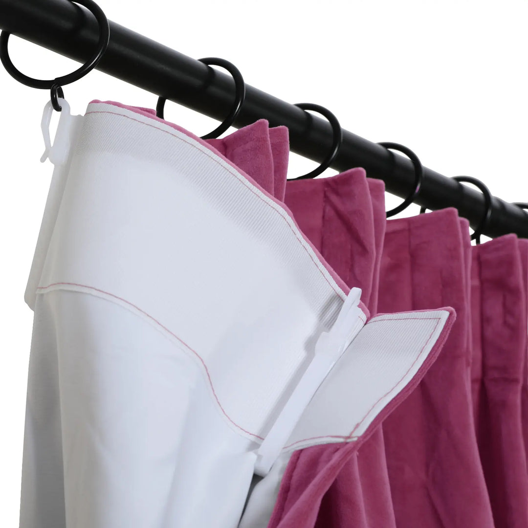 Leon Velvet Curtain Pinch Pleat