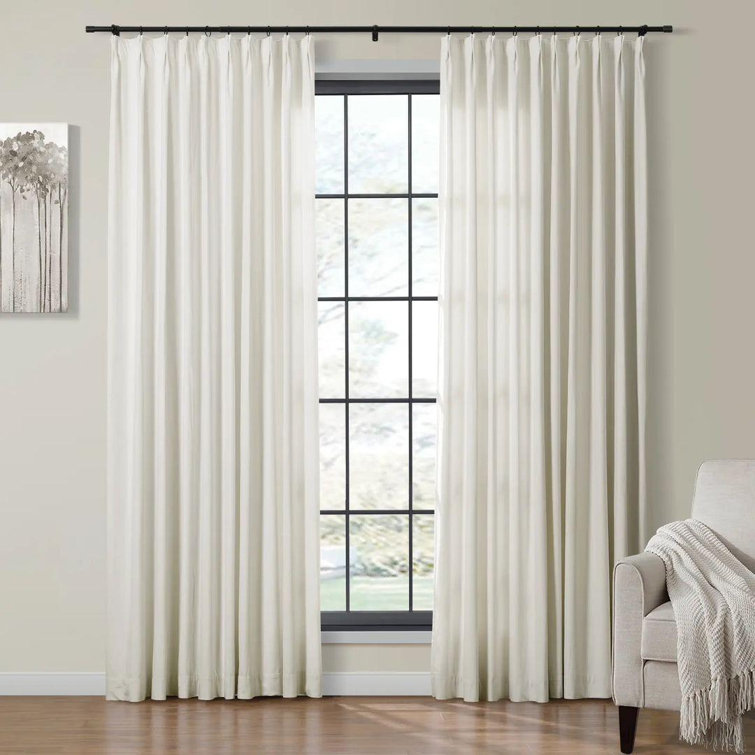 Leon Velvet Curtain Pinch Pleat