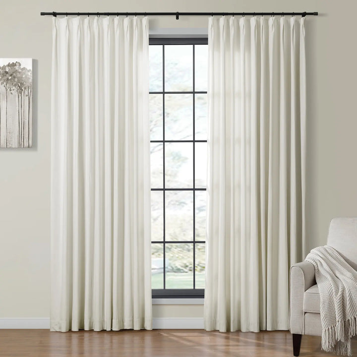Leon Velvet Curtain Pinch Pleat