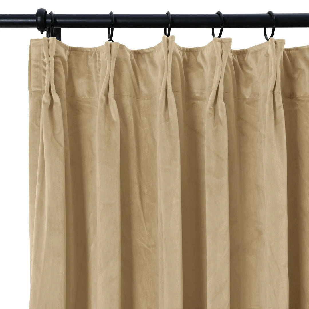 Leon Velvet Curtain Pinch Pleat