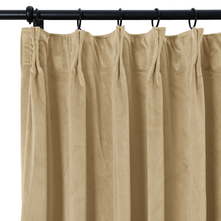 Leon Velvet Curtain Pinch Pleat