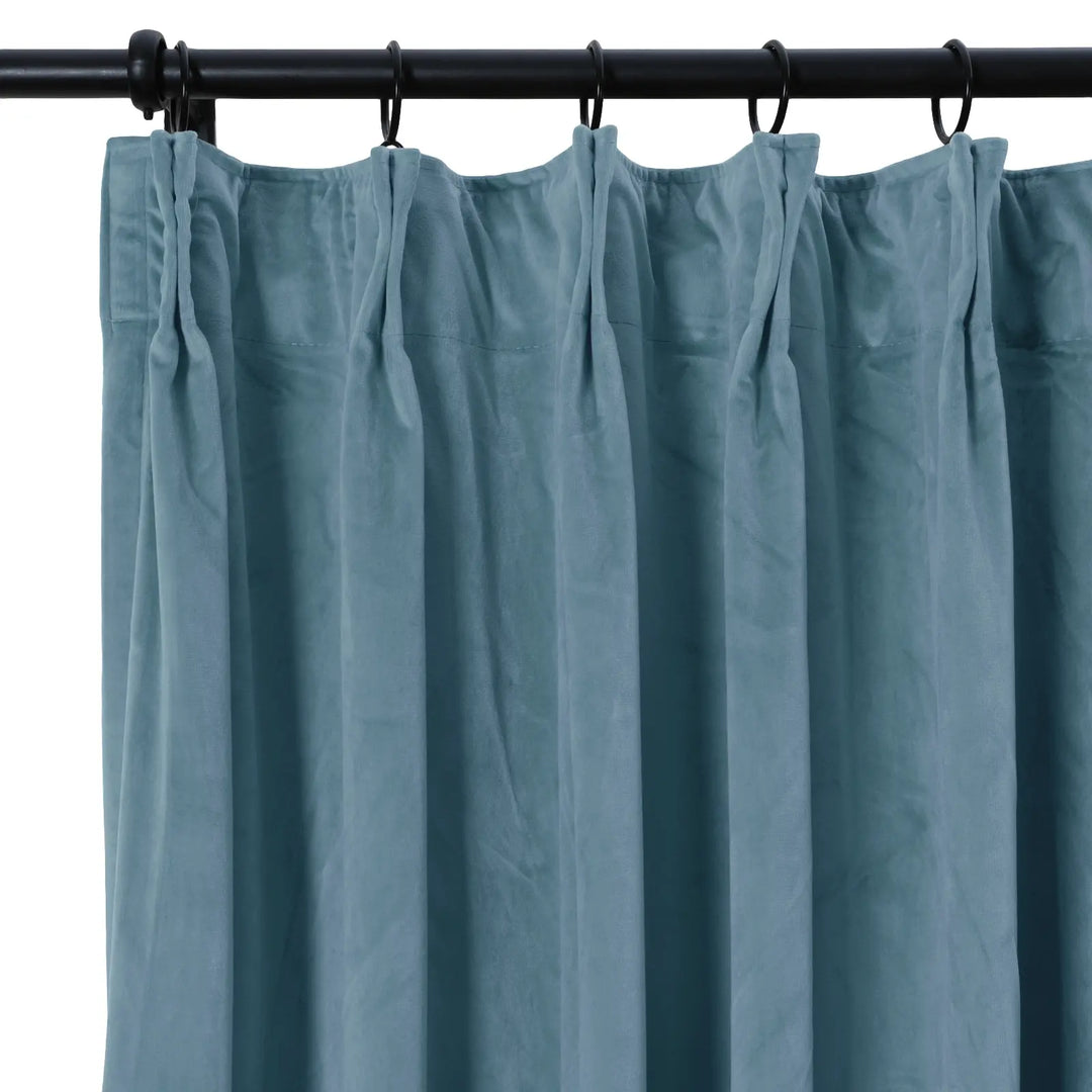 Leon Velvet Curtain Pinch Pleat