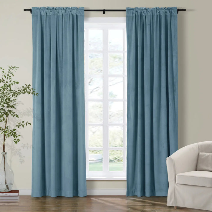 Leon Velvet Curtain 4-In-1