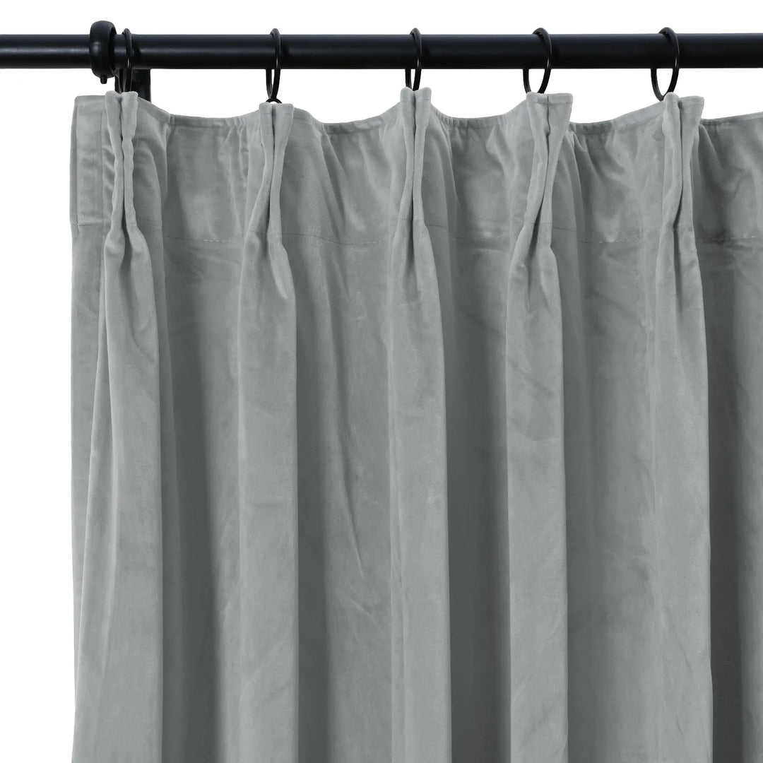 Leon Velvet Curtain Pinch Pleat
