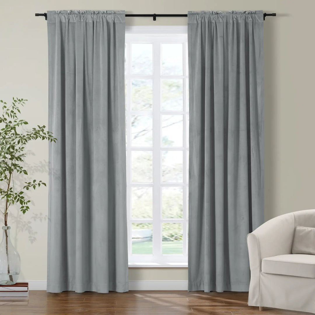 Leon Velvet Curtain 4-In-1