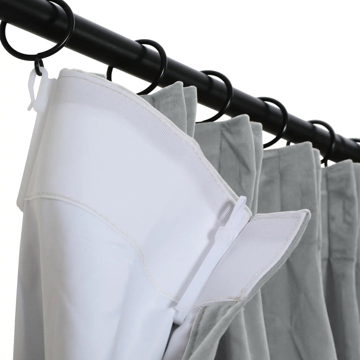 Leon Velvet Curtain Pinch Pleat