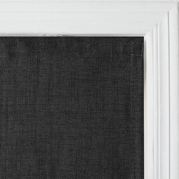Nash Polyester Linen Blackout Roman Shade Cordless