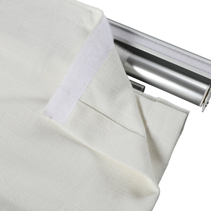 Chadmade Cary Linen Cordless Plain Roman Roman Shade