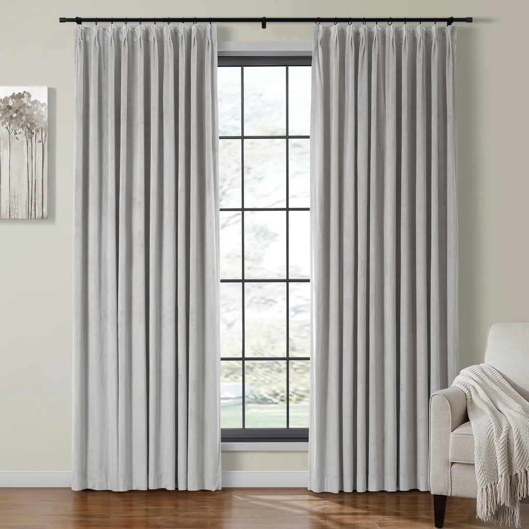 Leon Velvet Curtain Pinch Pleat