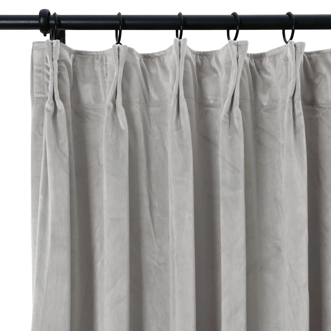 Leon Velvet Curtain Pinch Pleat