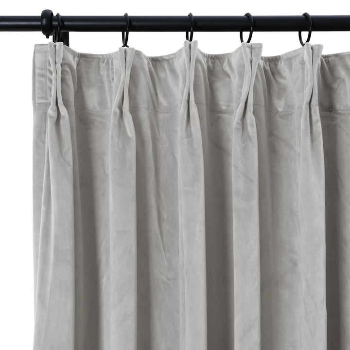 Leon Velvet Curtain Pinch Pleat