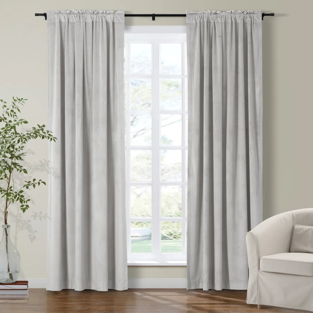 Leon Velvet Curtain 4-In-1