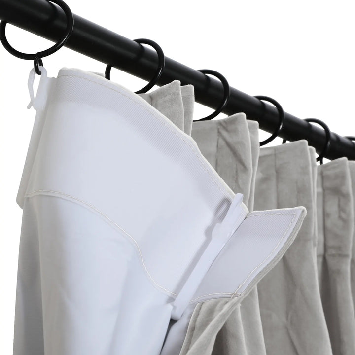 Leon Velvet Curtain Pinch Pleat