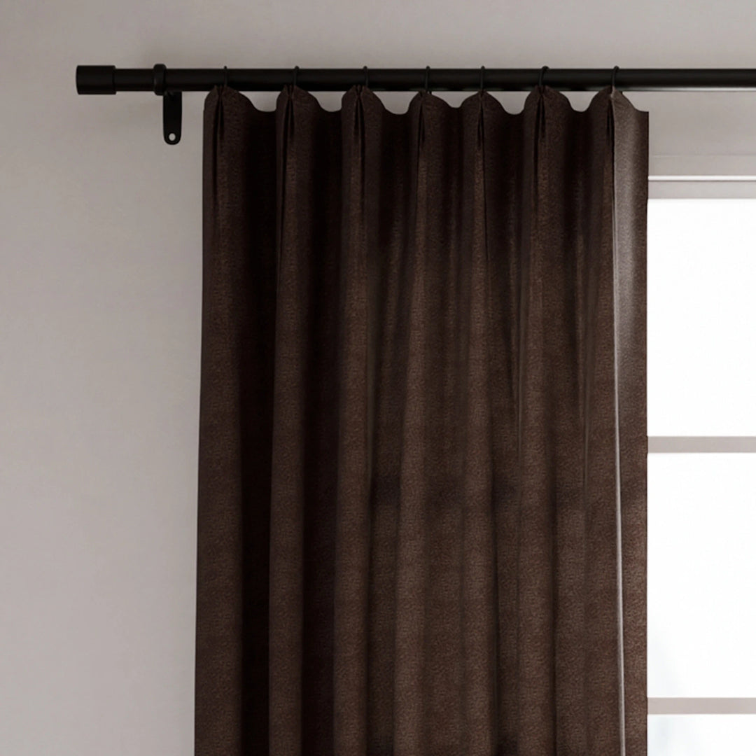 Leon Velvet Curtain Parisian Pleat