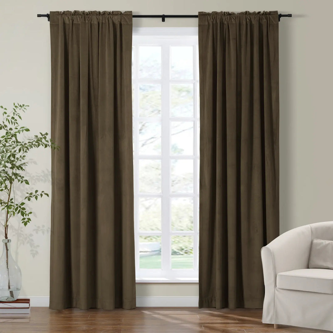 Leon Velvet Curtain 4-In-1