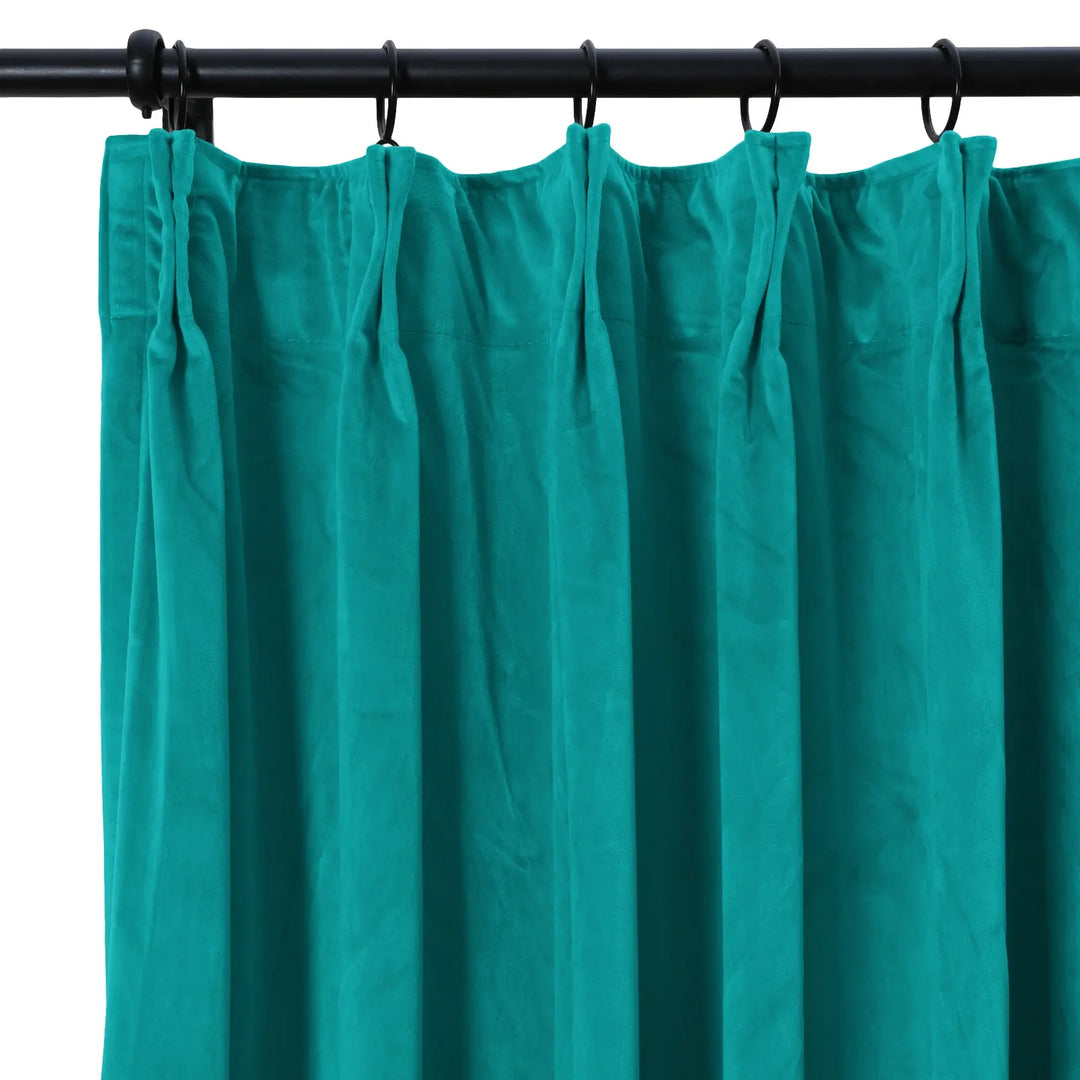 Leon Velvet Curtain Pinch Pleat