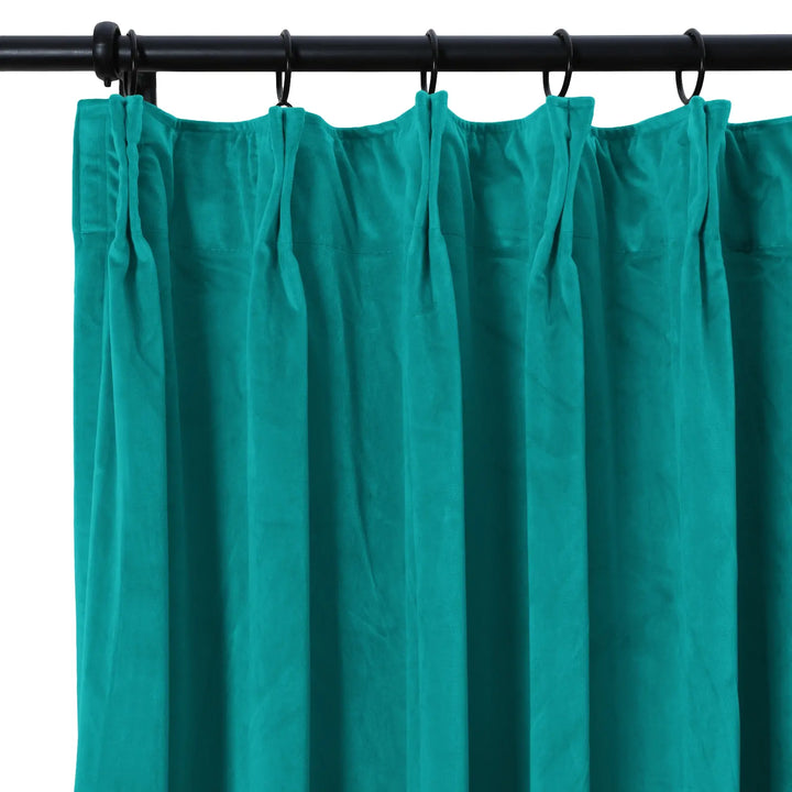 Leon Velvet Curtain Pinch Pleat