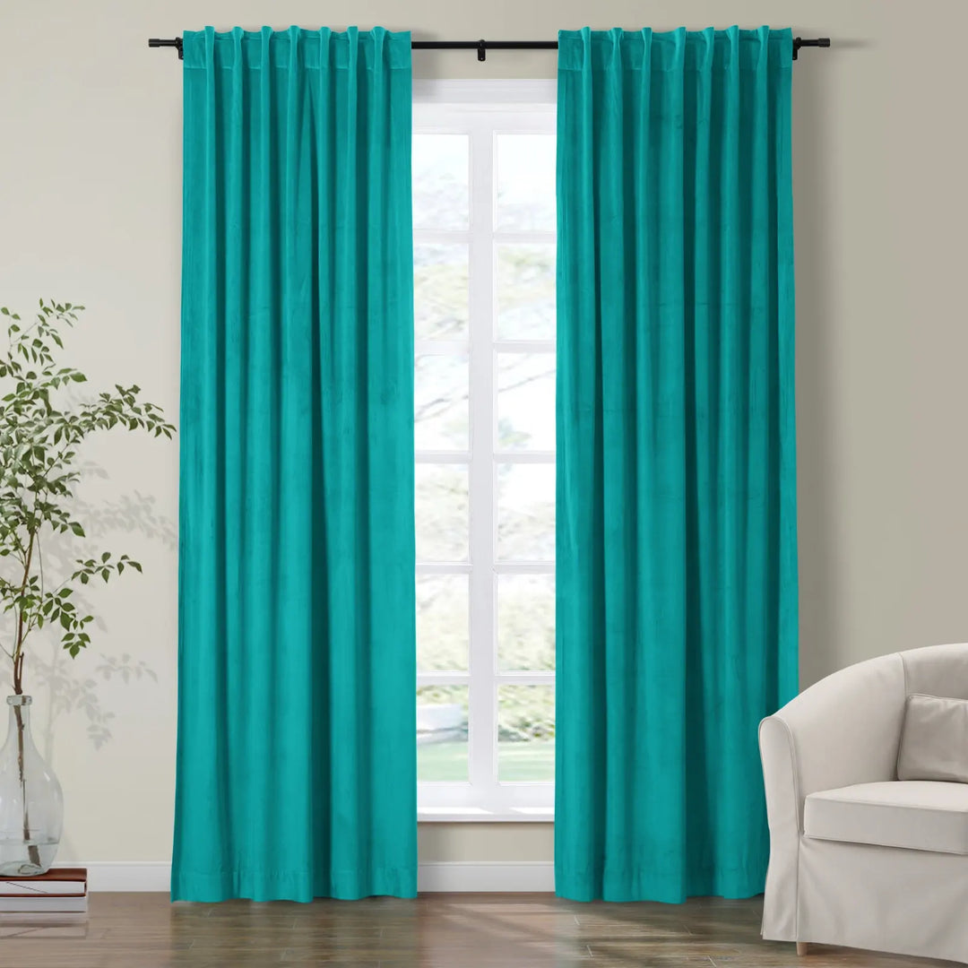 Leon Velvet Curtain 4-In-1