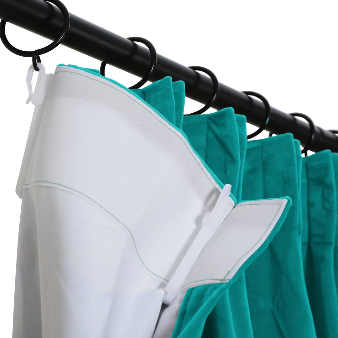 Leon Velvet Curtain Pinch Pleat