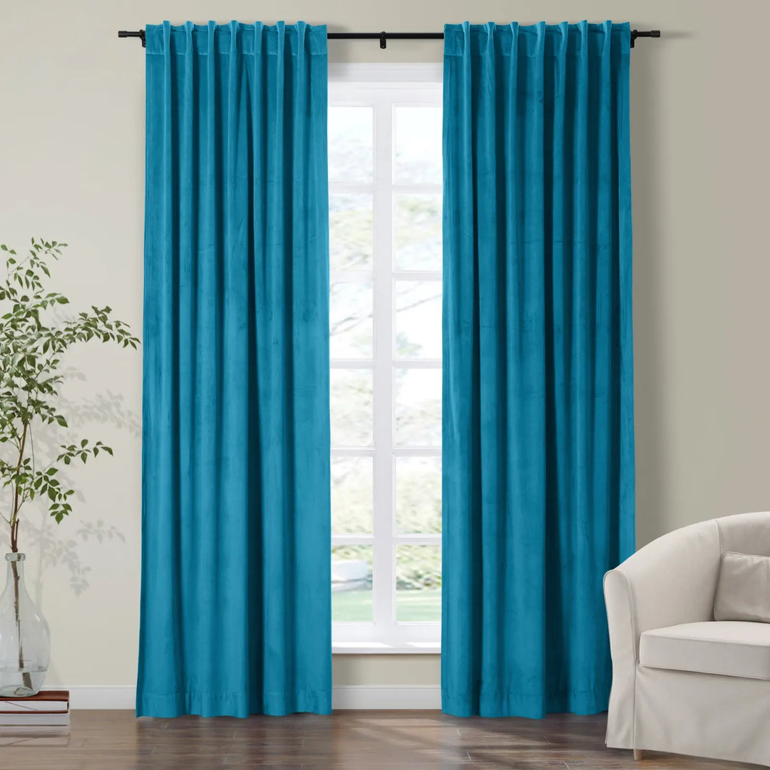 Leon Velvet Curtain 4-In-1
