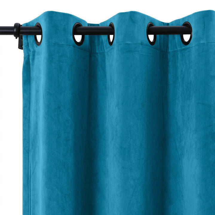Leon Velvet Curtain Grommet