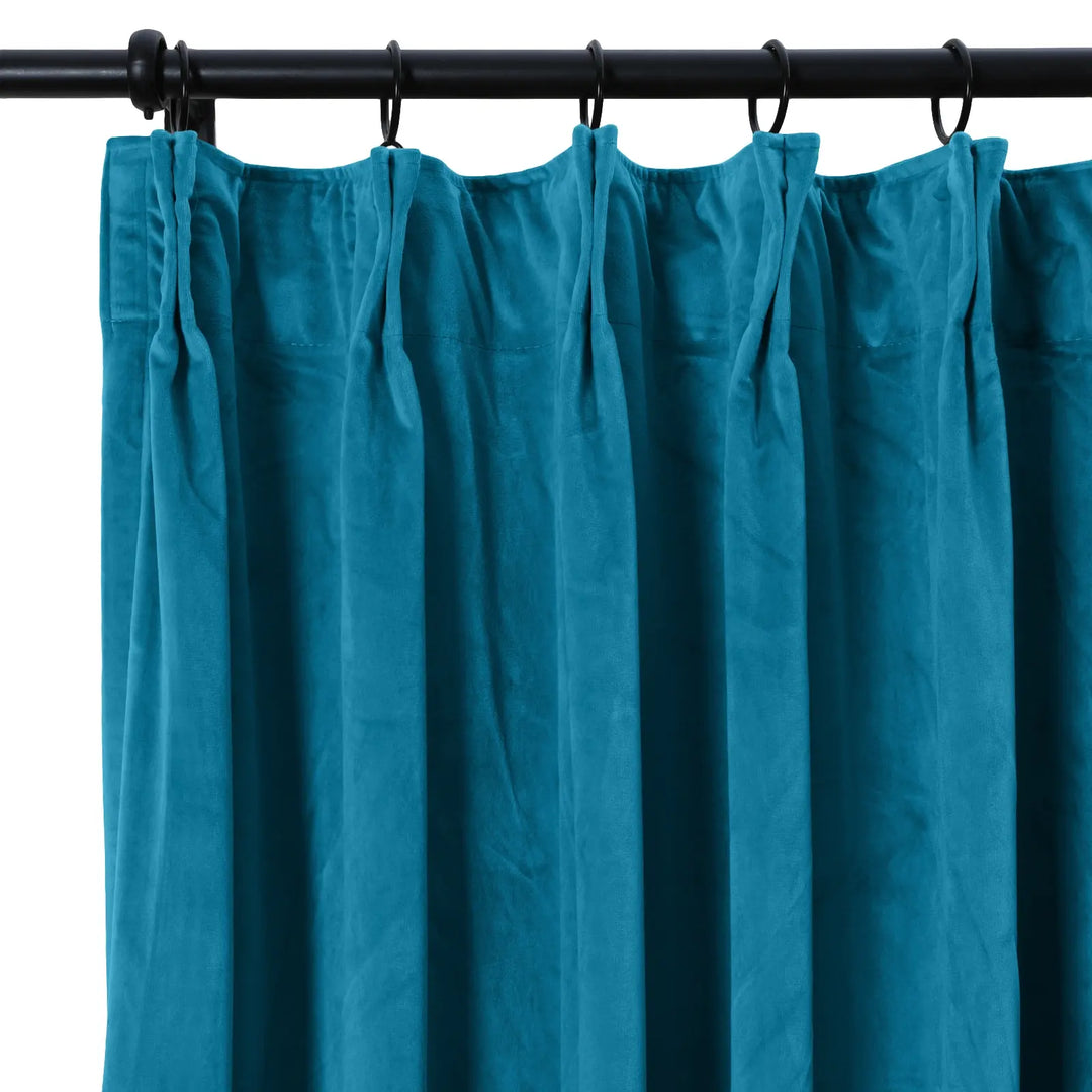 Leon Velvet Curtain Pinch Pleat