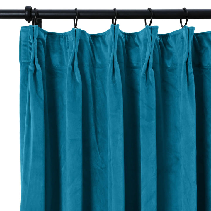 Leon Velvet Curtain Pinch Pleat