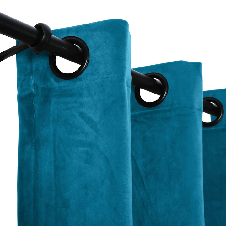 Leon Velvet Curtain Grommet