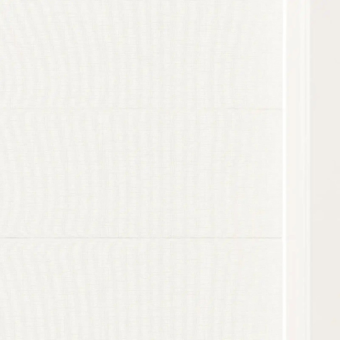Percy Linen Cordless Top Down Bottom Up Roman Shade - White - ChadMade