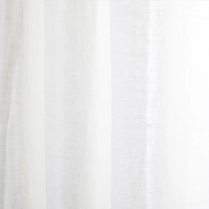 Tonia 100% Linen Curtains Pinch Pleat